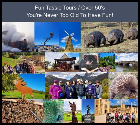 tasmania tours over 50's